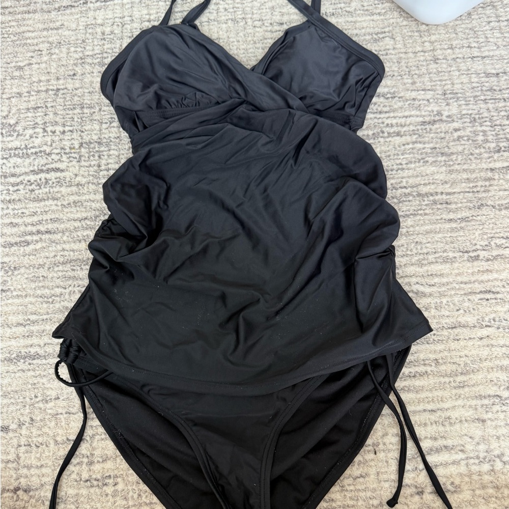 Pinkblush Women's Black Swimsuit